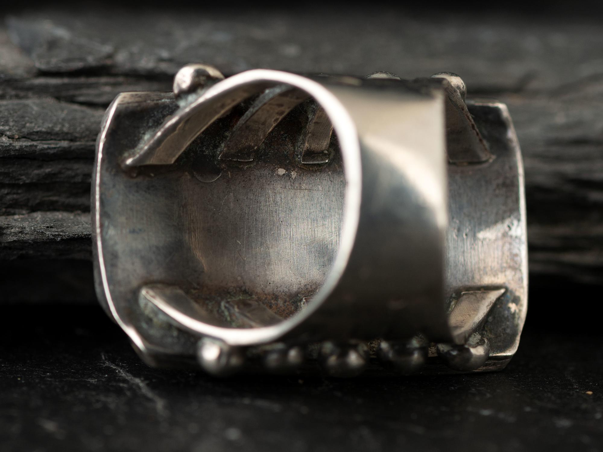 Navajo Silver and Turquoise Ring