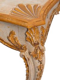 A Louis XV Style Painted Table