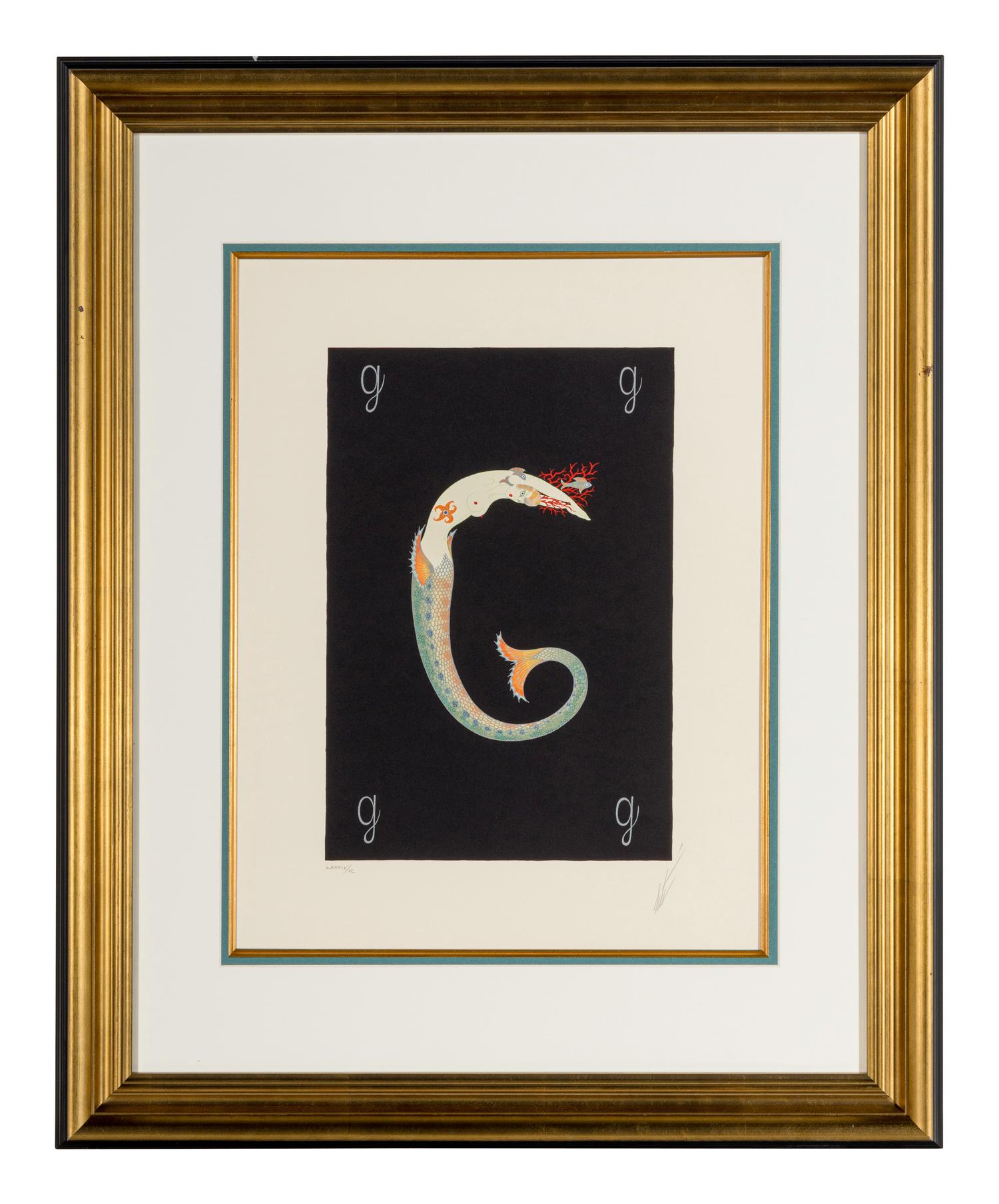 Five Alphabet Lithographs