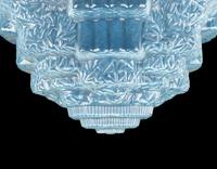 A Pair of French Opalescent Glass Hanging Fixtures