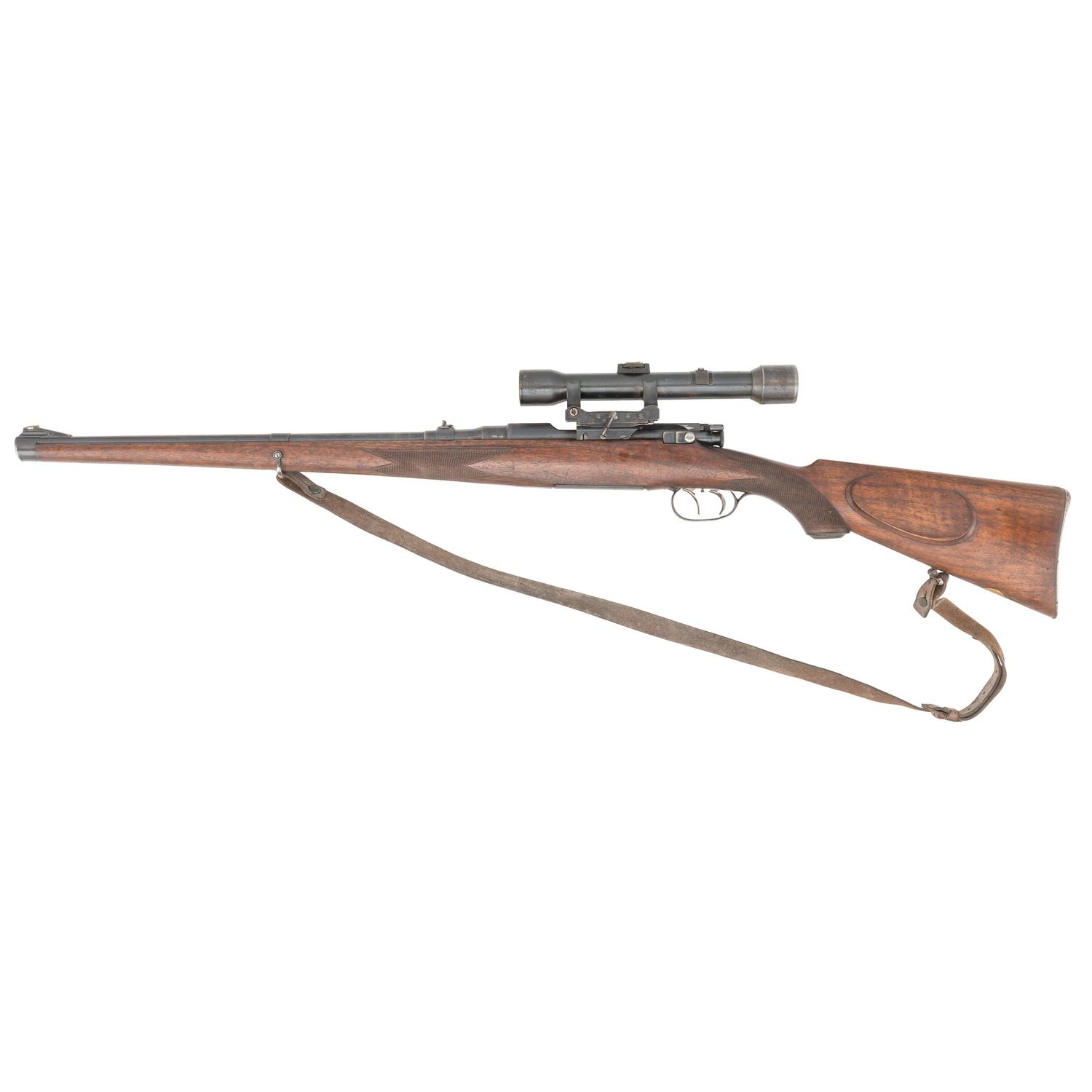 **Mannlicher Schoenauer Model 1903 Rifle with Vintage Kahless Scope