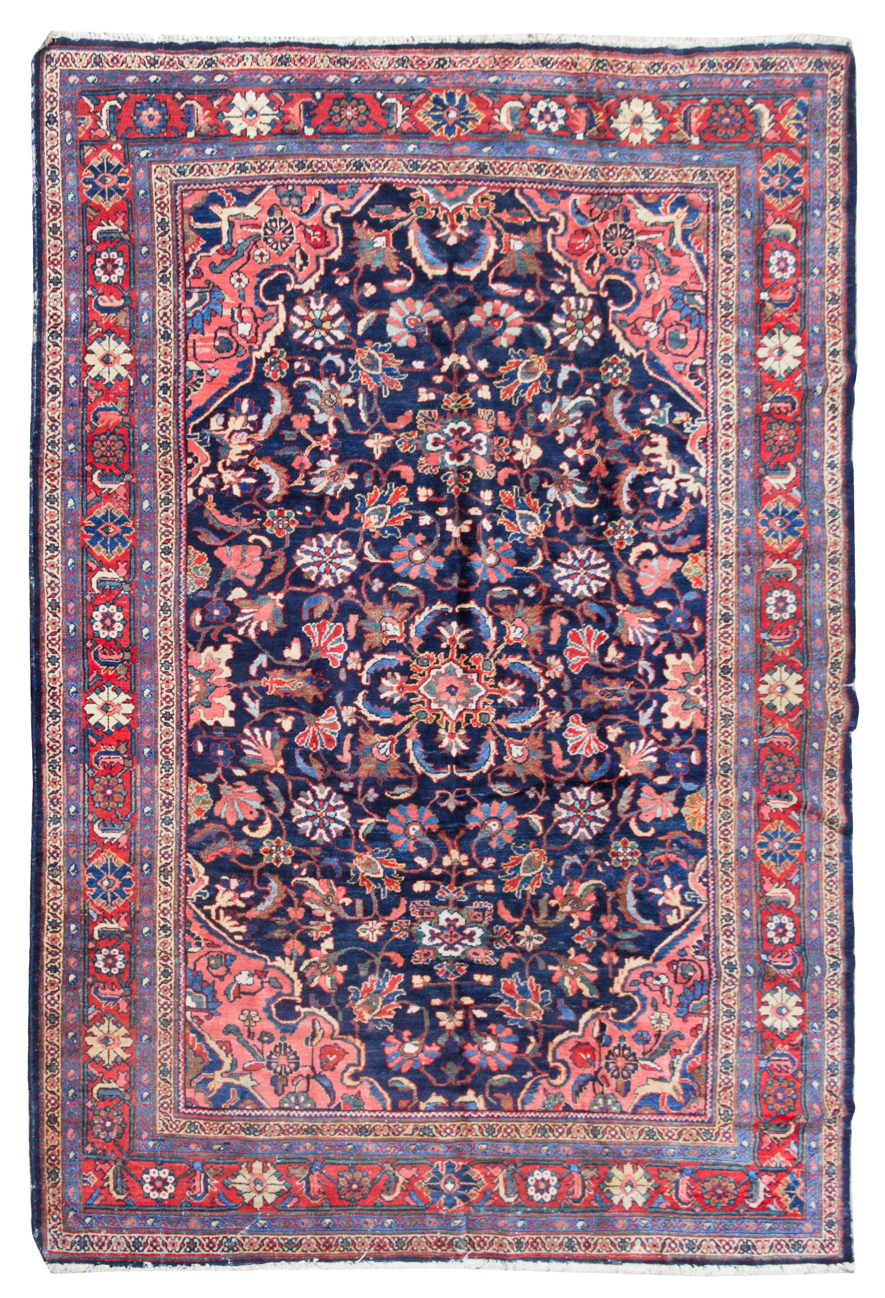 A Mahal Wool Rug 6 feet 10 inches x 10 feet. — CIRCA 1910