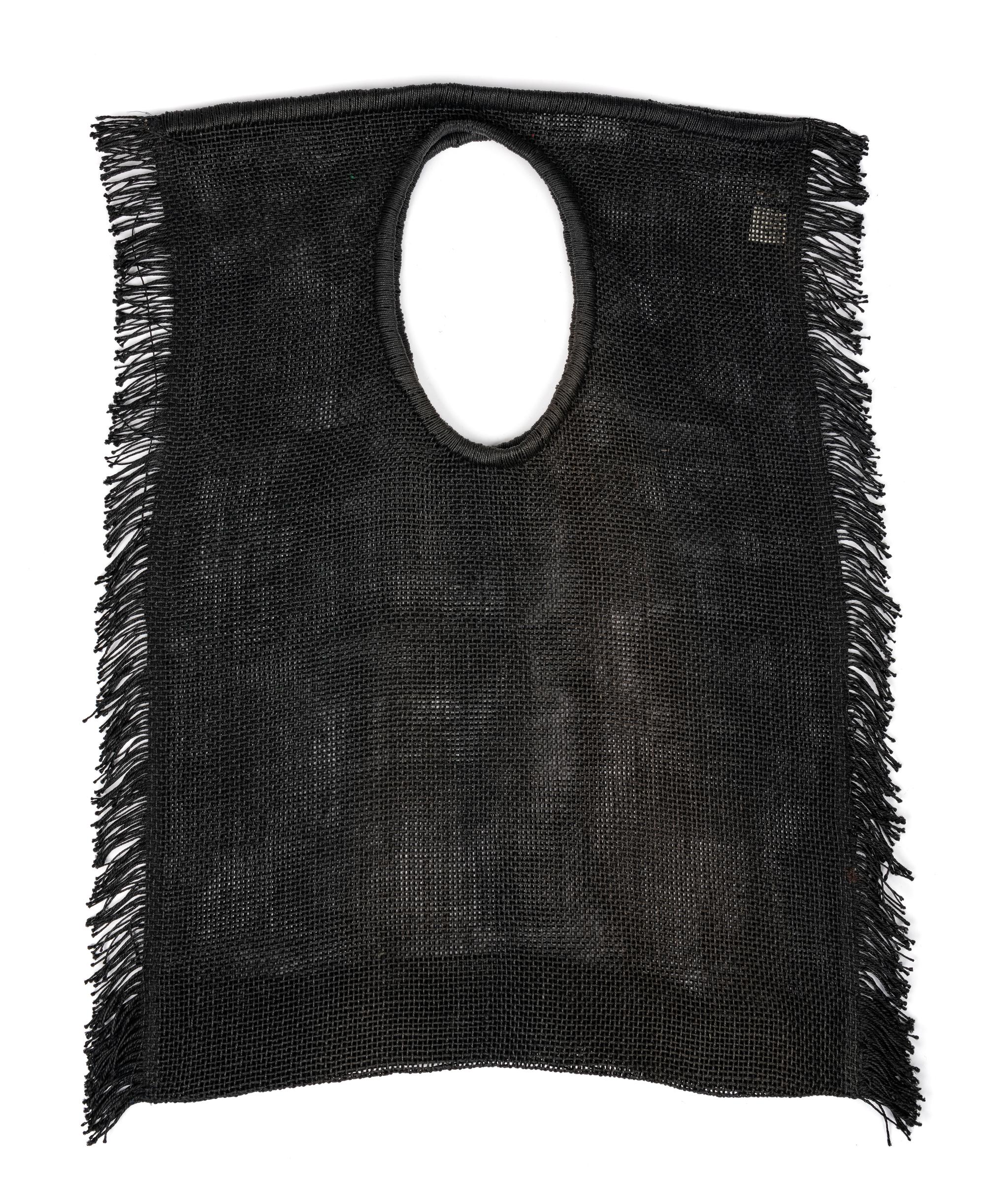 Issey Miyake Linen Shoulder Bag and Gianni Versace Bicolor Clutch, 1980s