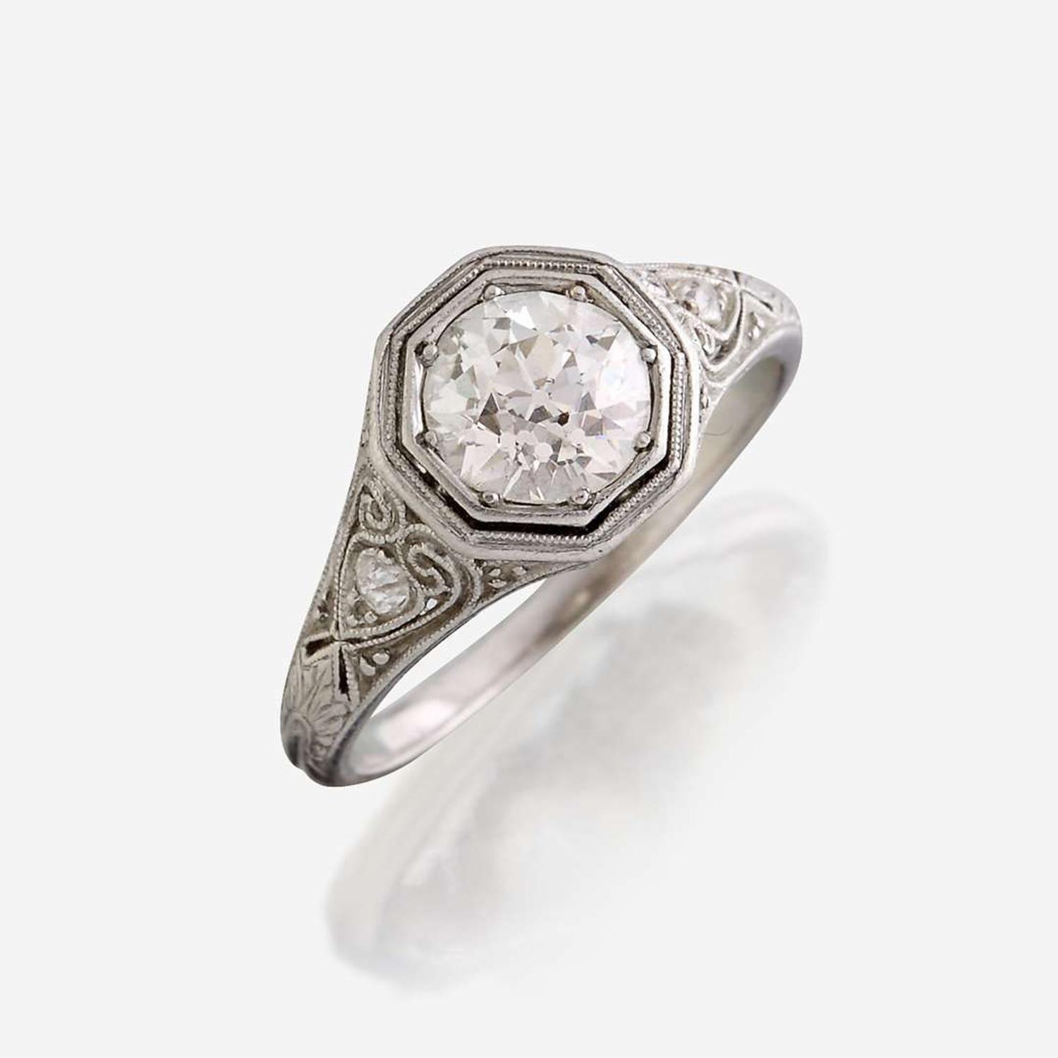 A diamond solitaire