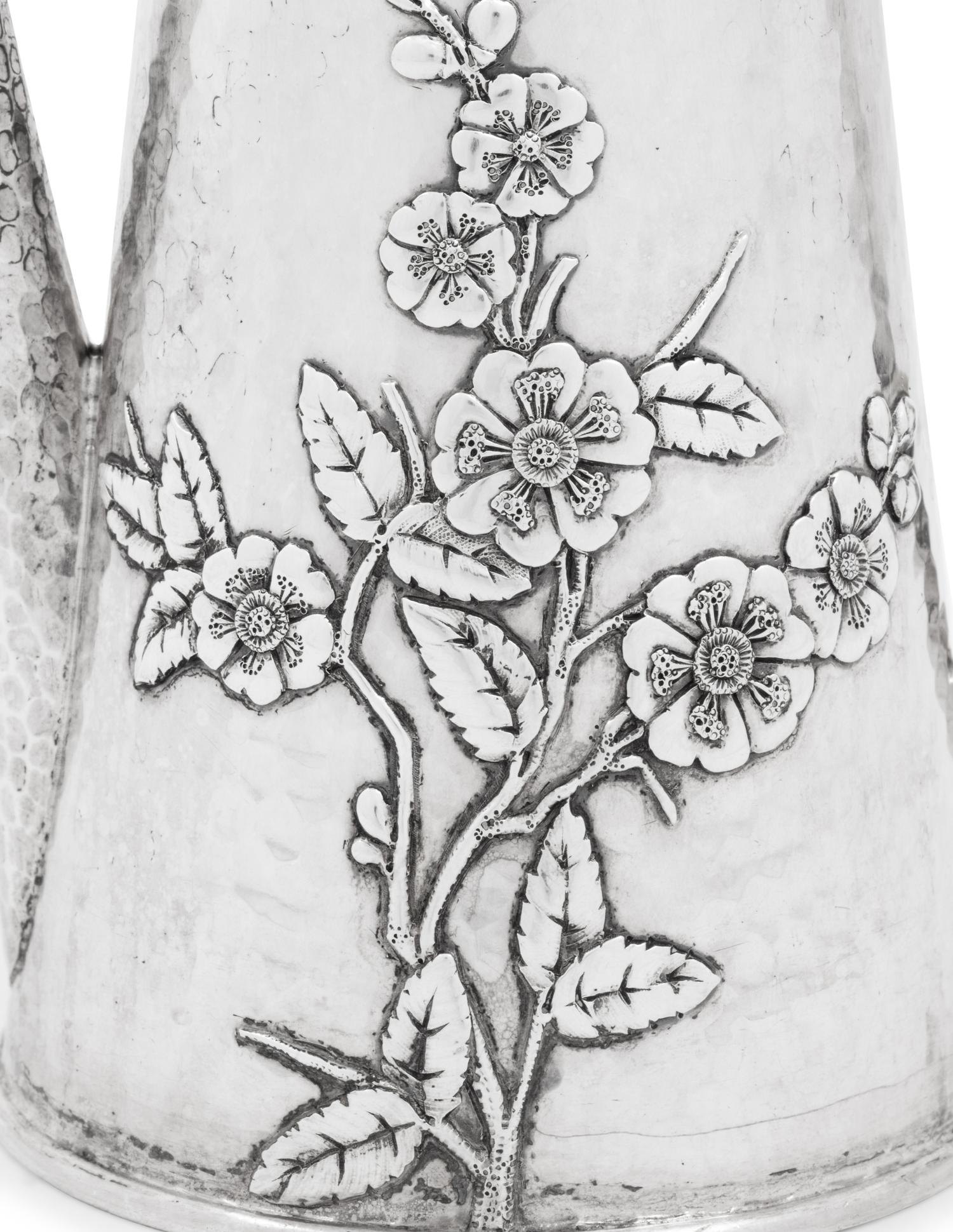 An American Silver Coffee Pot