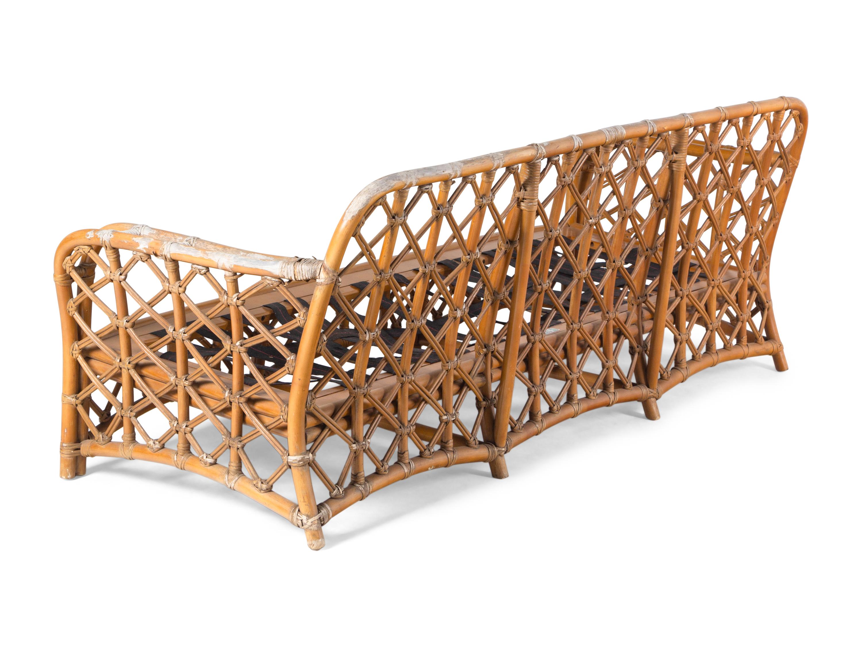 Sofa, c. 1970 Ficks Reed, USA