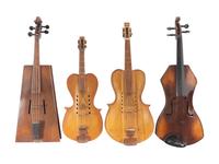 A Group of Four Stringed Instruments