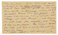 TROTSKY, Leon (1879-1940). Autograph note on correspondence card signed ("LD"), in French, to Frida Kahlo and Diego Rivera. N.p. [Mexic