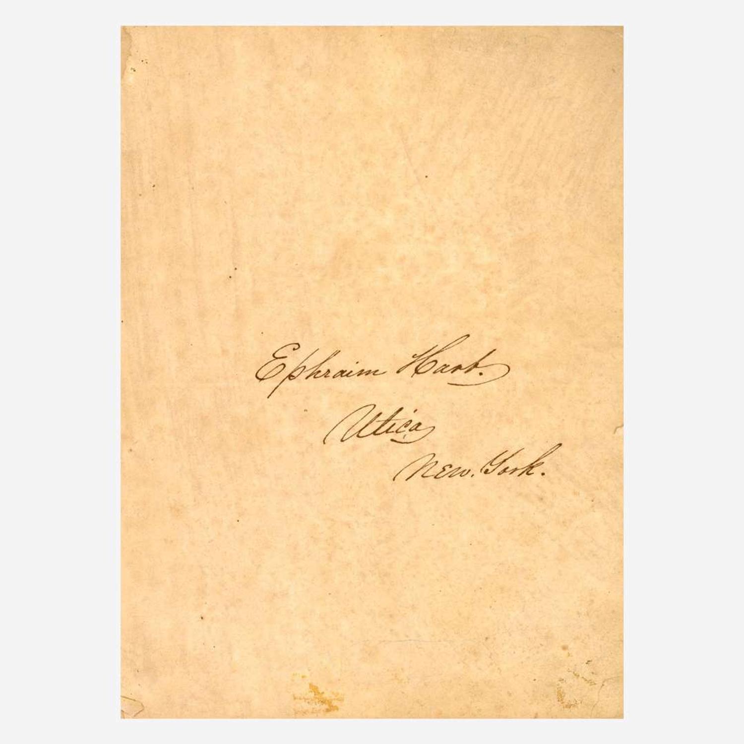 James Brown (active 1806-1809) Portrait of Ephraim Hart (1774-1839), dated "1809"