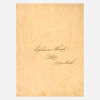 James Brown (active 1806-1809) Portrait of Ephraim Hart (1774-1839), dated "1809"