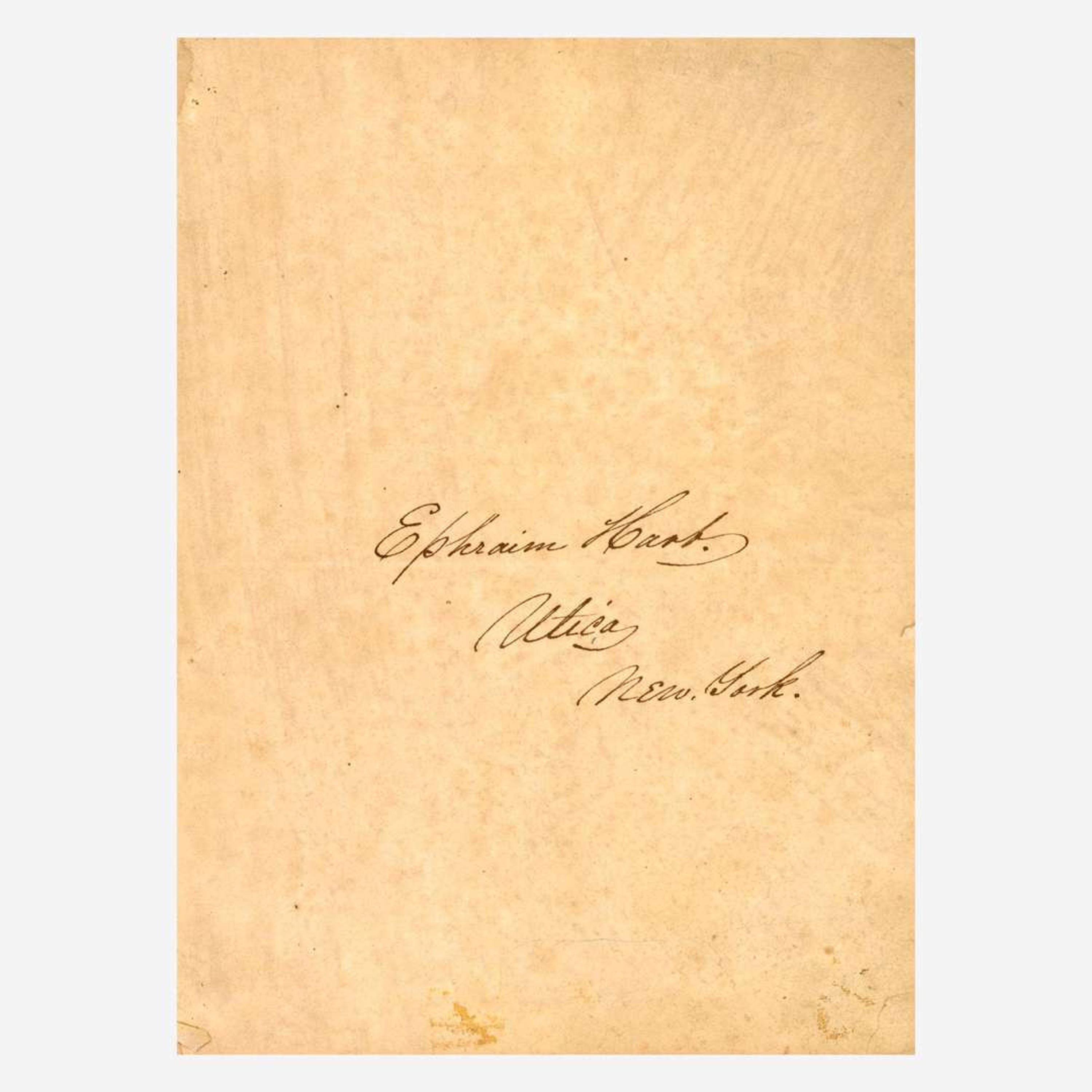 James Brown (active 1806-1809) Portrait of Ephraim Hart (1774-1839), dated "1809"