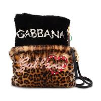 DOLCE & GABBANA, TWO FUR BAGS