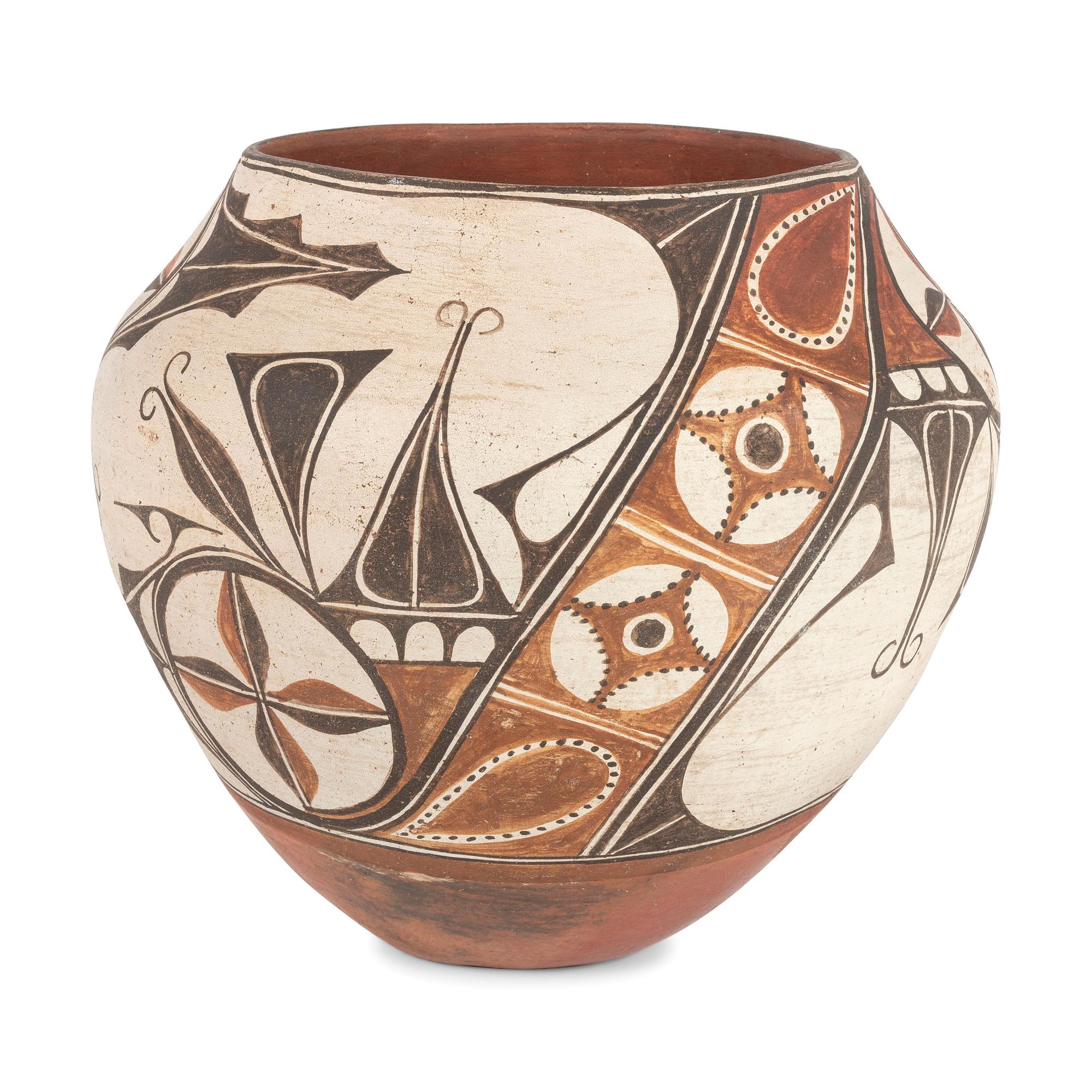 Zia Polychrome Pottery Jar