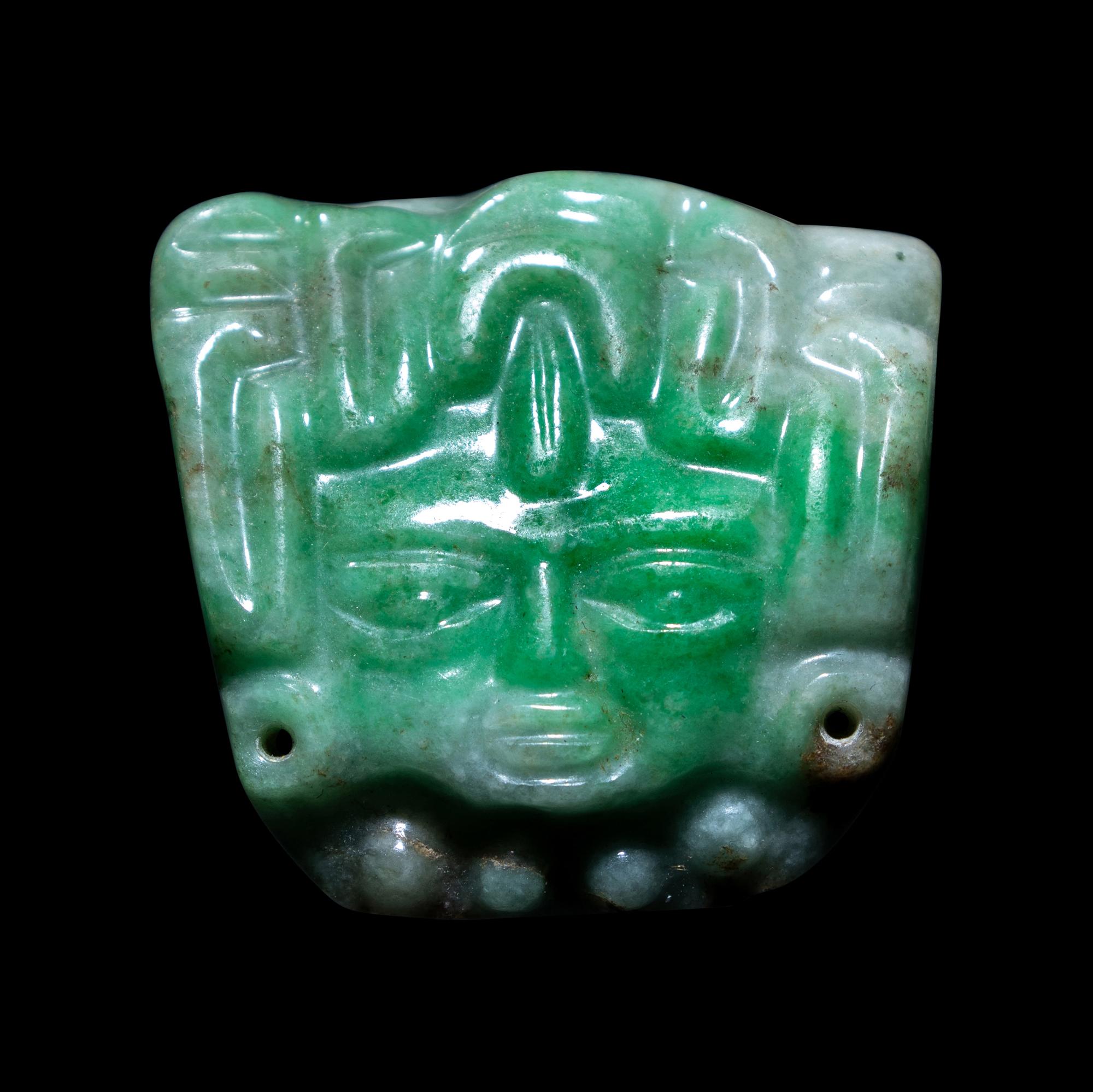 A Maya Jade Pendant