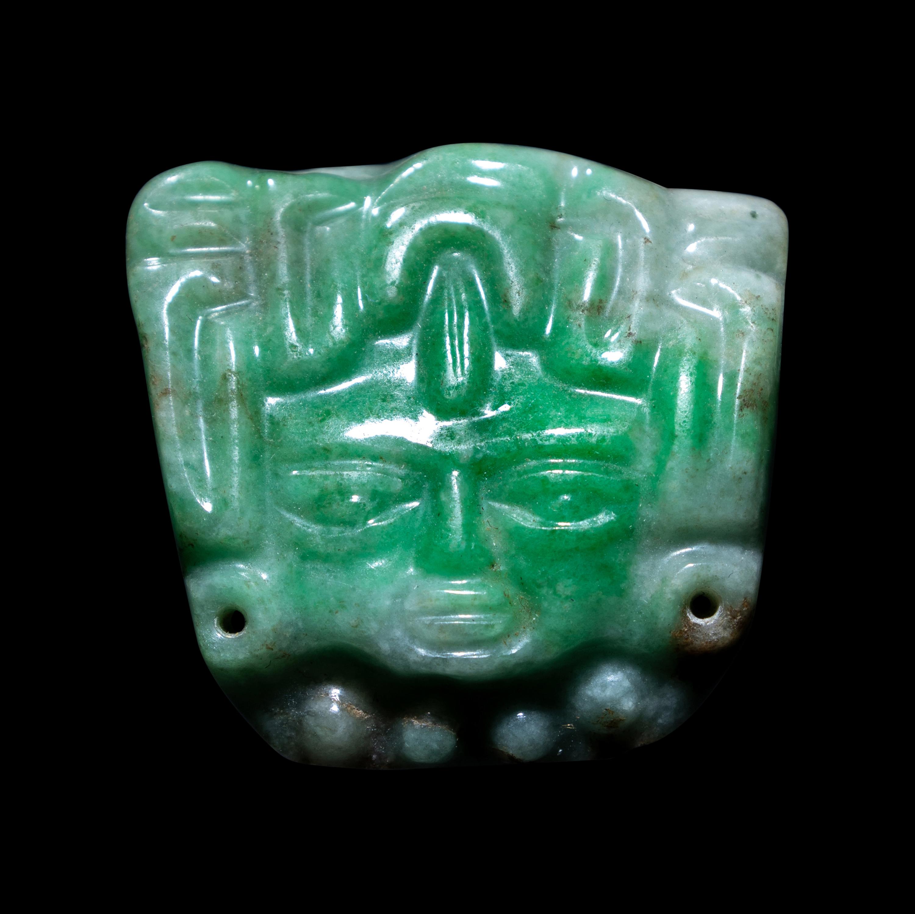 A Maya Jade Pendant