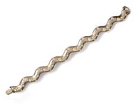 An 18 Karat Bicolor Gold and Diamond Bracelet, Caverly,