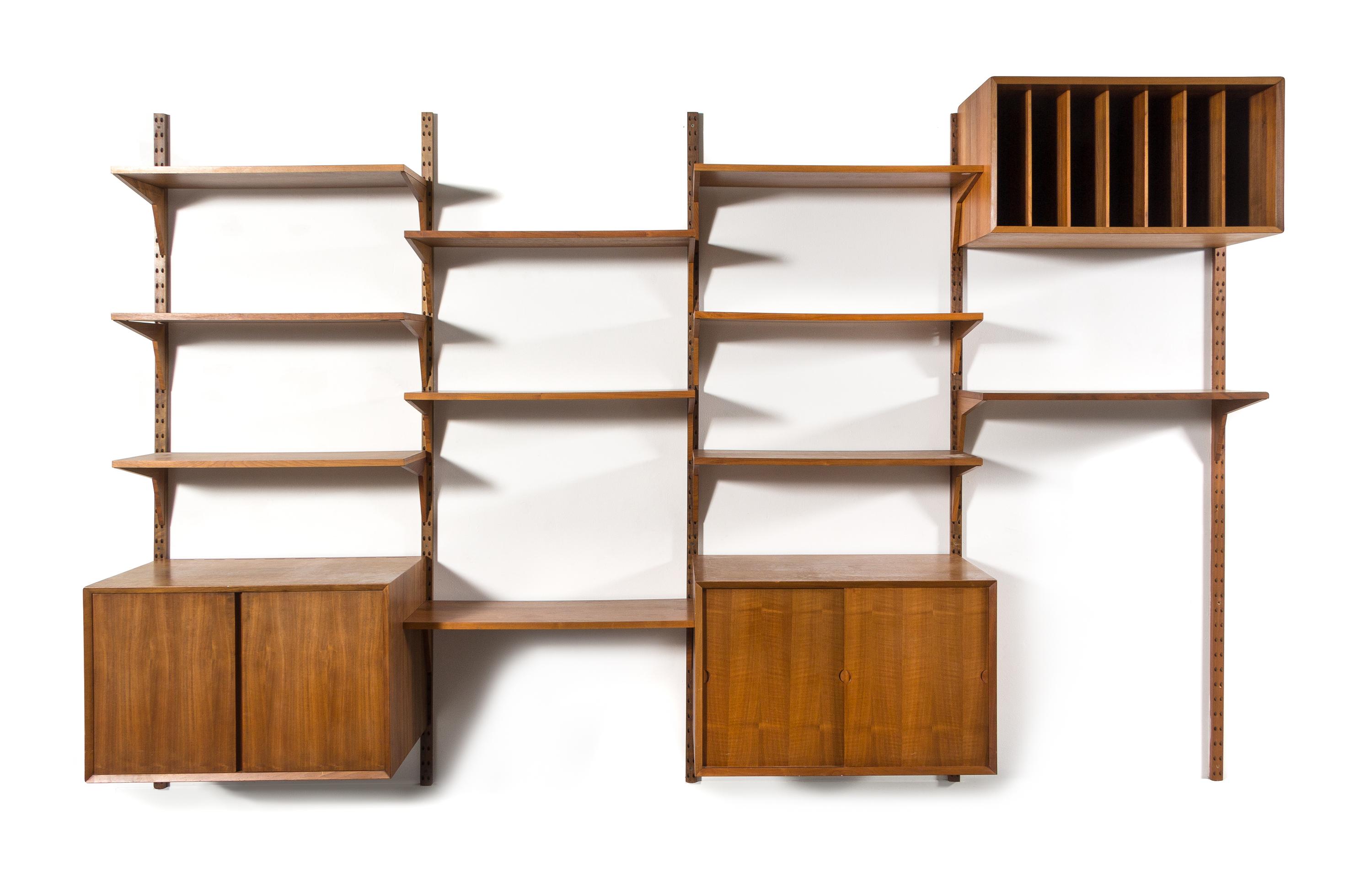 Poul Cadovius (Danish, 1911-2011), Cado, Denmark, 1960s, wall unit