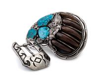 Navajo Silver Belt Buckles