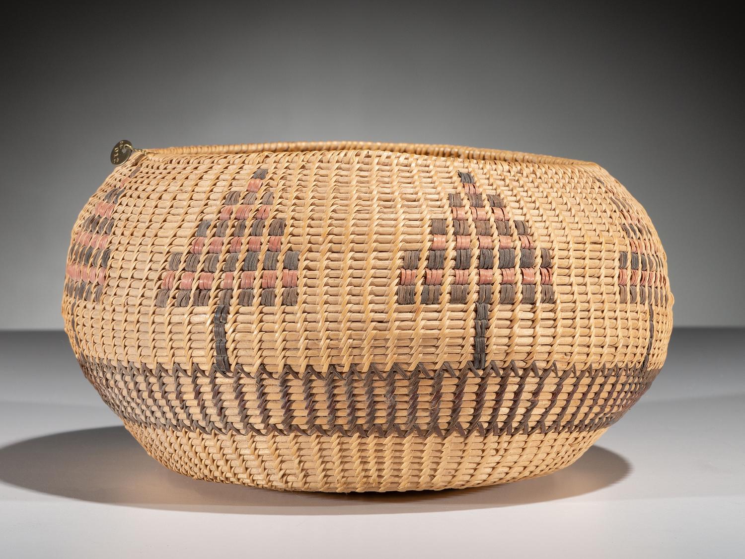 Paiute Polychrome Basket