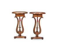 A Pair of Empire-Style End Tables