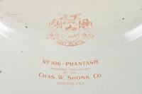 A Collection of Five Tin Lithographed Art Plates