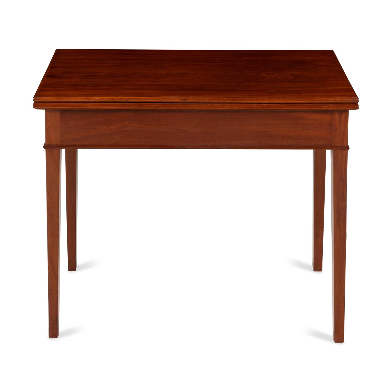 A Mahogany Gate-Leg Game Table