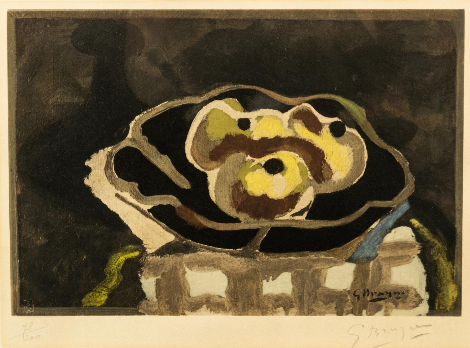 Nature Morte A La Coupe de Fruits