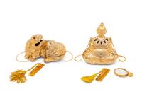 Judith Leiber, Two Asian-Inspired Minaudières