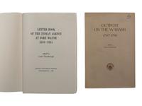 [AMERICANA]. A group of 9 items regarding the formation of Indiana from the Territory North West of the River Ohio, including: