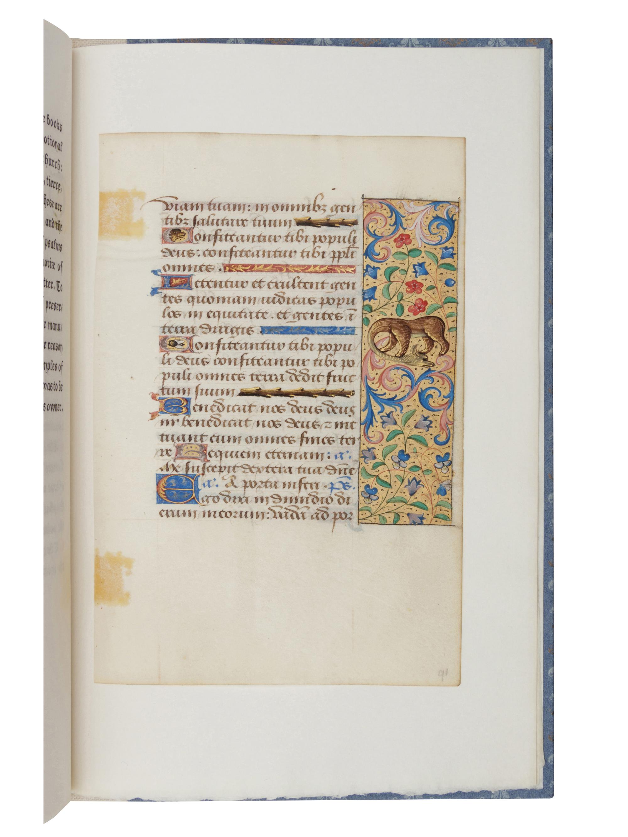 [GRABHORN PRINTING]. [MAGEE, David]. A Leaf from a Fifteenth Century Flemish Book of Hours . San Francisco: The Grabhorn Press for David Magee, 1938.
