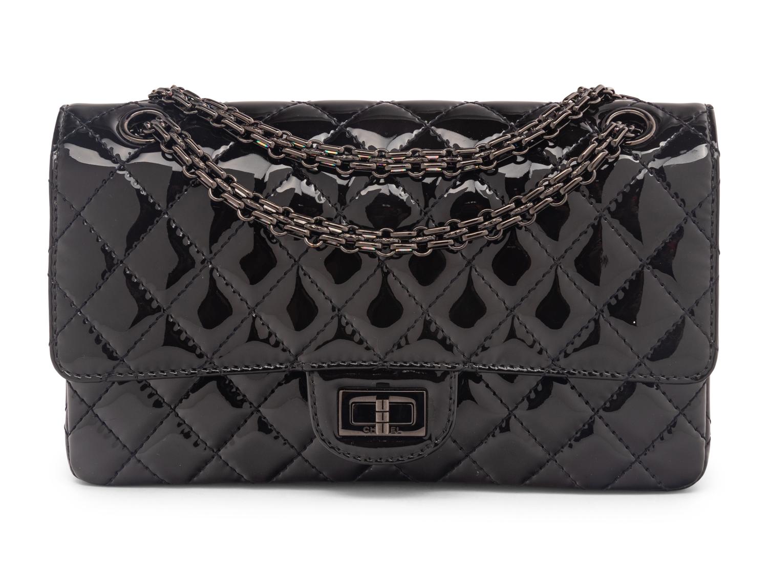 Chanel, Patent Leather 2.55 Reissue Double Flap Bag