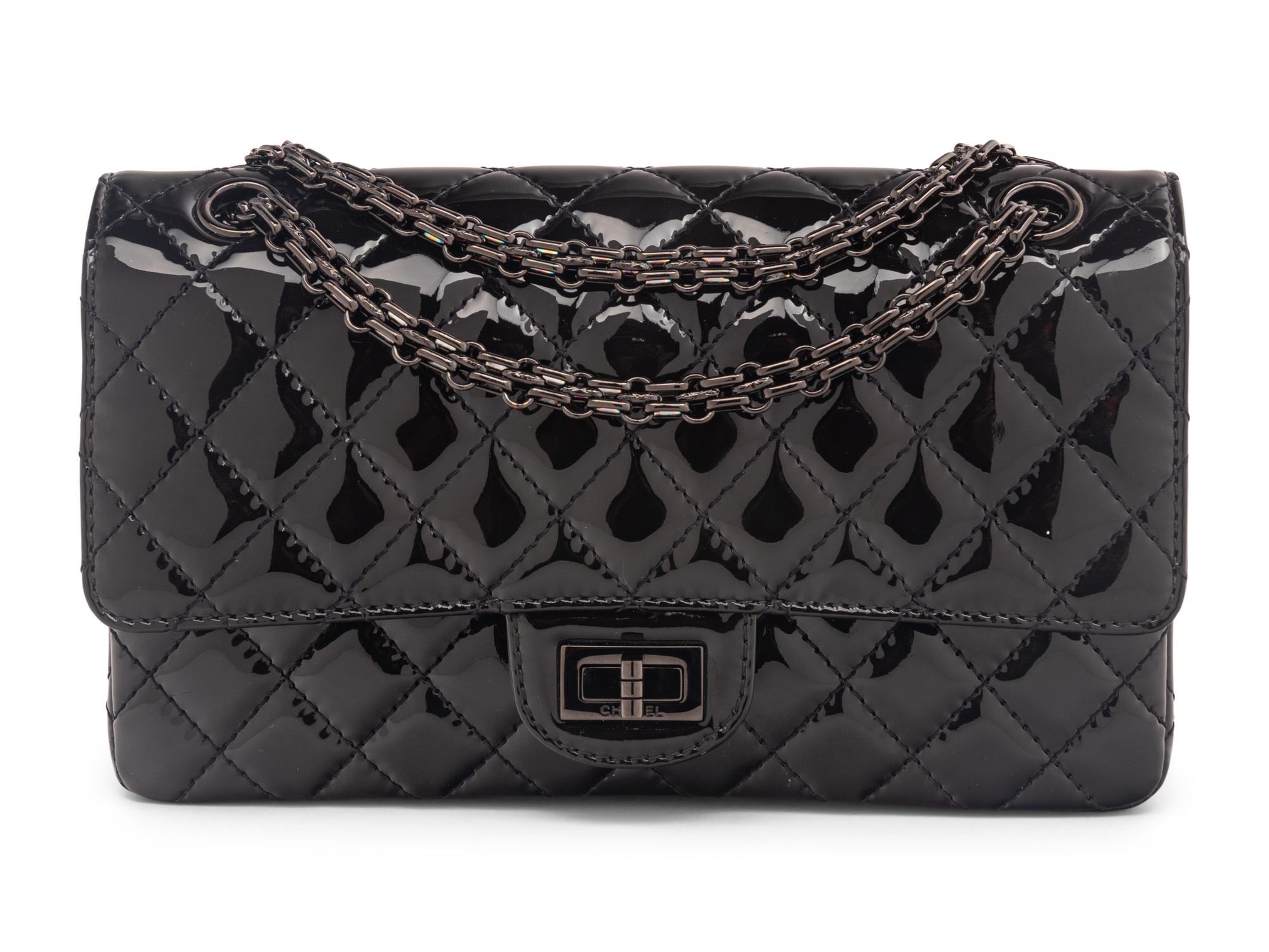 Chanel, Patent Leather 2.55 Reissue Double Flap Bag