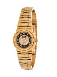 PIAGET, 18K YELLOW GOLD AND DIAMOND 'TANAGRA' WRISTWATCH