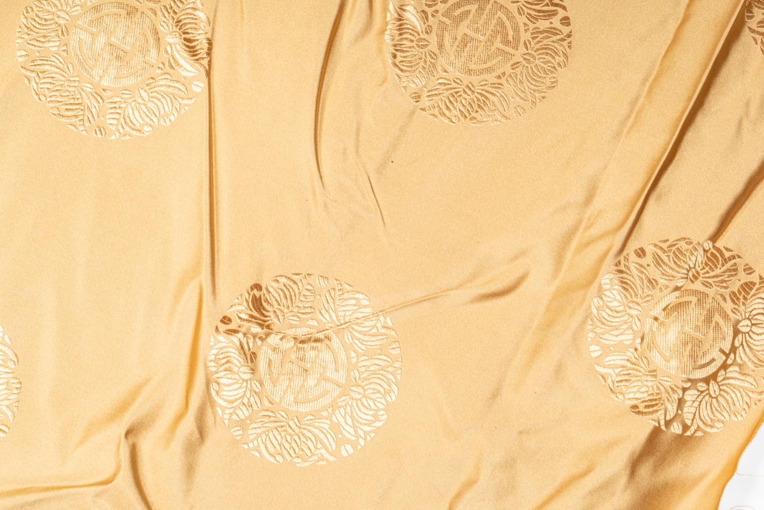 Four Chinese Embroidered Silk Panels