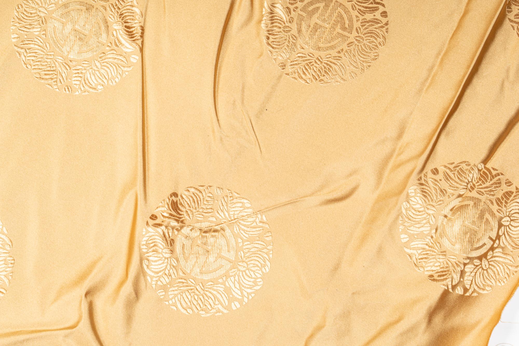 Four Chinese Embroidered Silk Panels