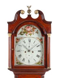 A Scottish George III Mahogany Tall Case Clock