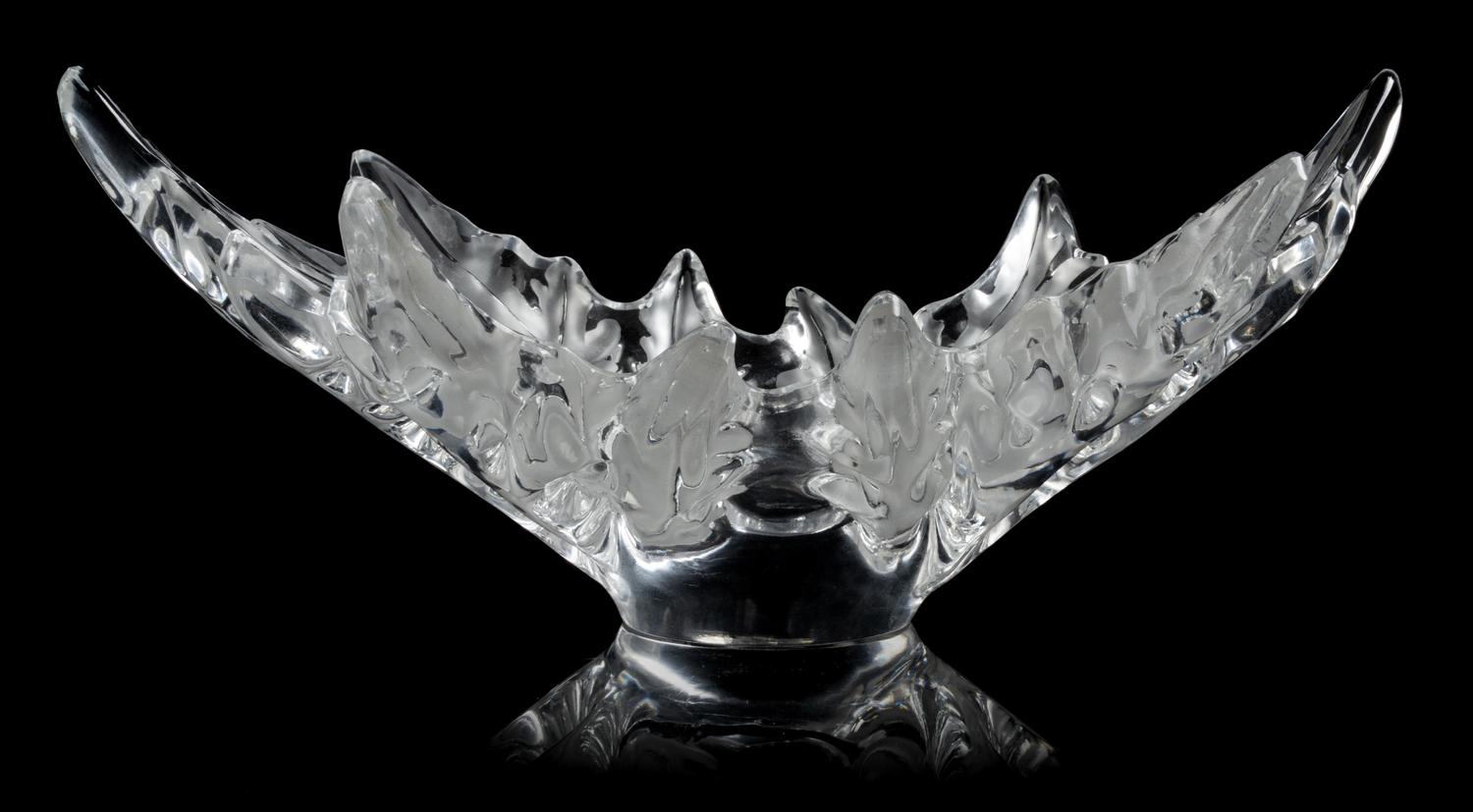 Lalique, France, 20th Century, Grand Champs-Elysees Bowl