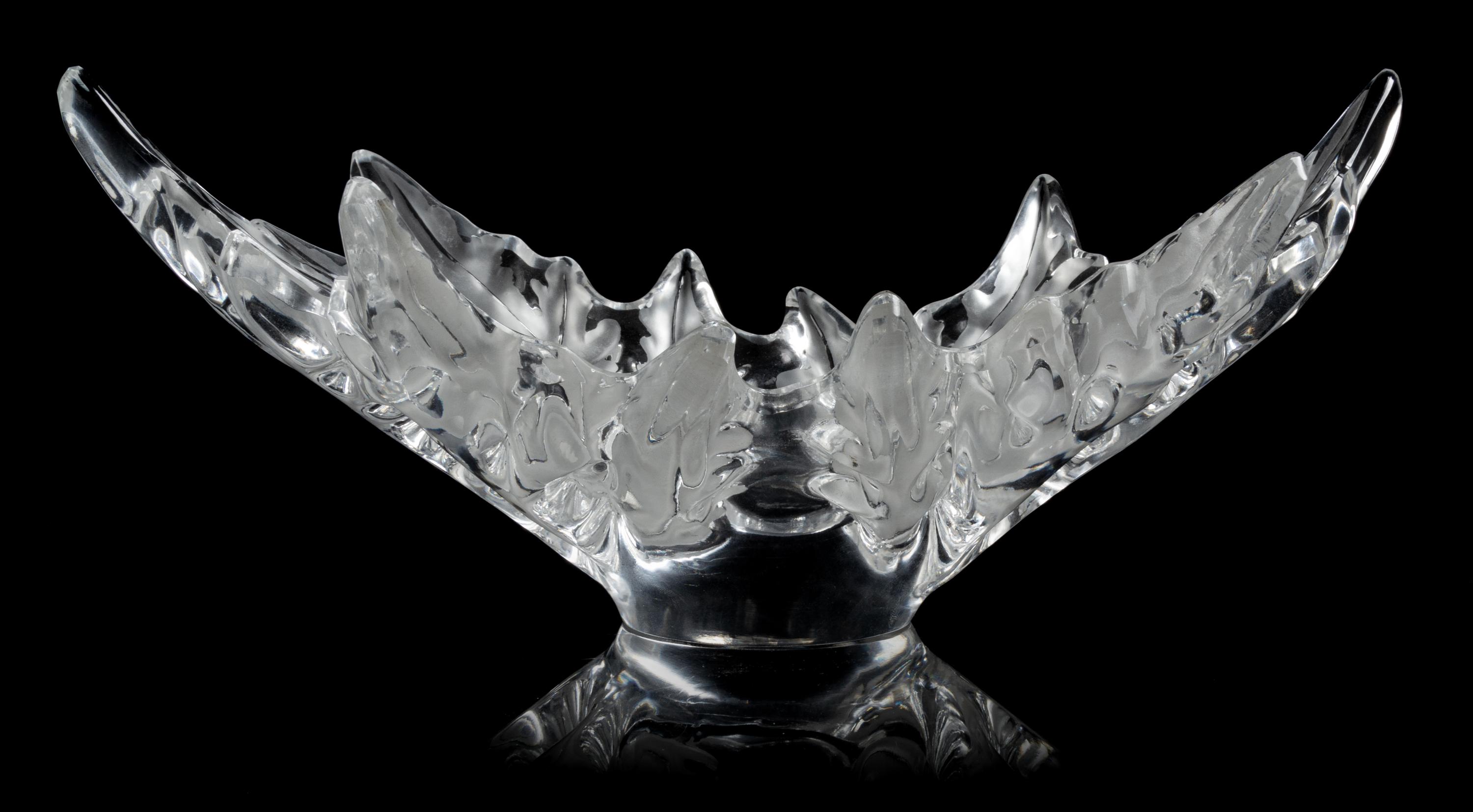 Lalique, France, 20th Century, Grand Champs-Elysees Bowl