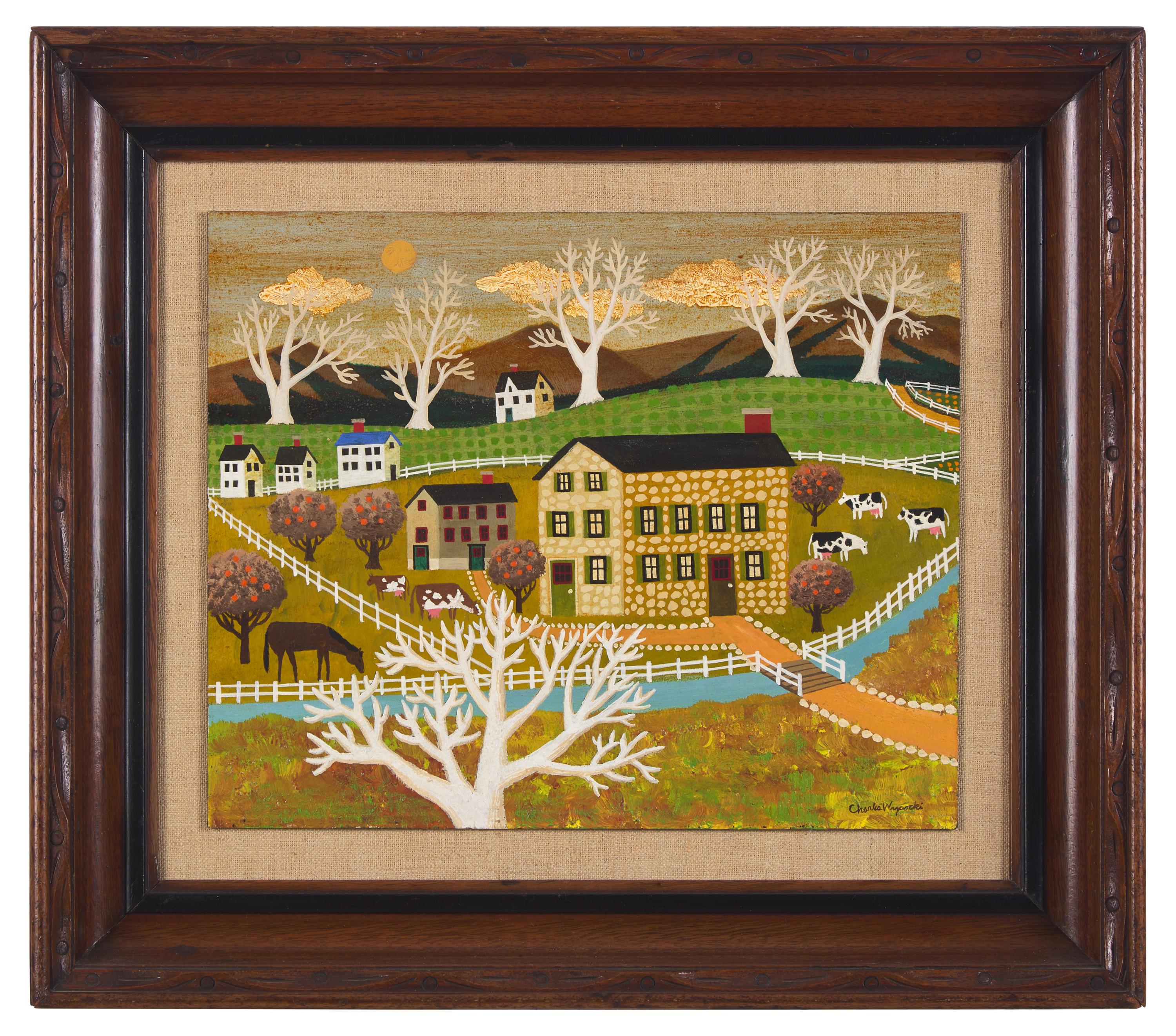 Charles Wysocki (1928-2002), A Farmstead