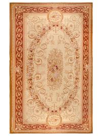 An Aubusson Style Needlepoint Rug