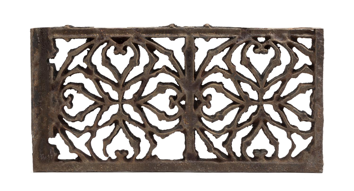 Dankmar Adler and Louis Sullivan, (German/American, 1844-1900; American, 1856-1924), a fragment from a fire escape panel, M.A. Meyer Bu