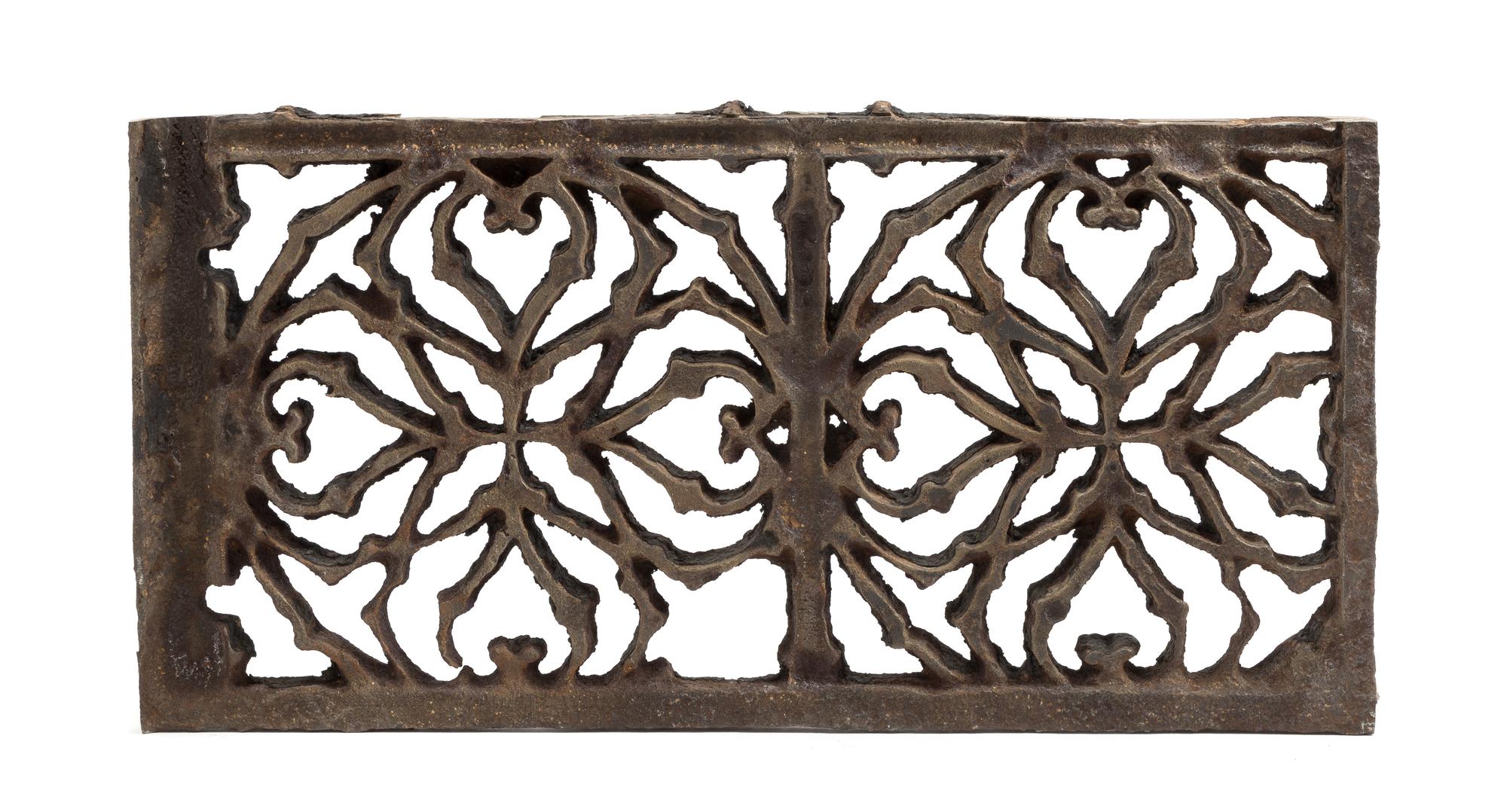 Dankmar Adler and Louis Sullivan, (German/American, 1844-1900; American, 1856-1924), a fragment from a fire escape panel, M.A. Meyer Bu