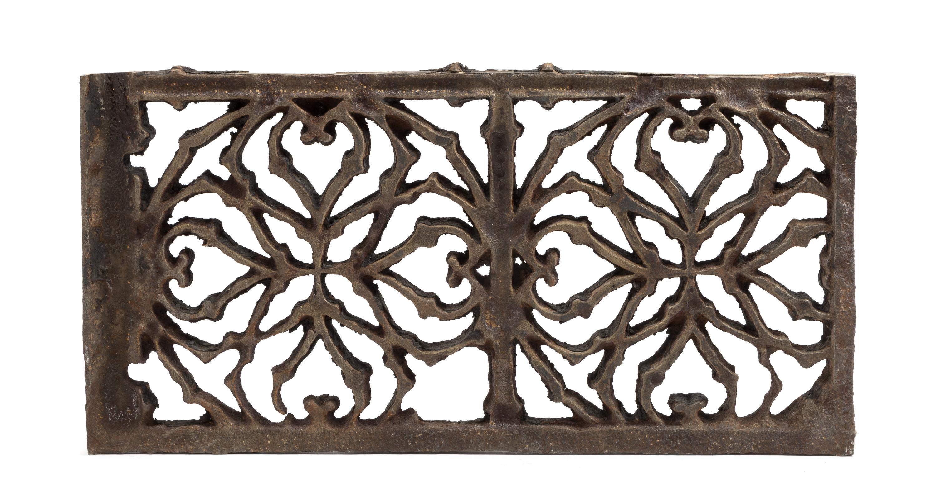 Dankmar Adler and Louis Sullivan, (German/American, 1844-1900; American, 1856-1924), a fragment from a fire escape panel, M.A. Meyer Bu