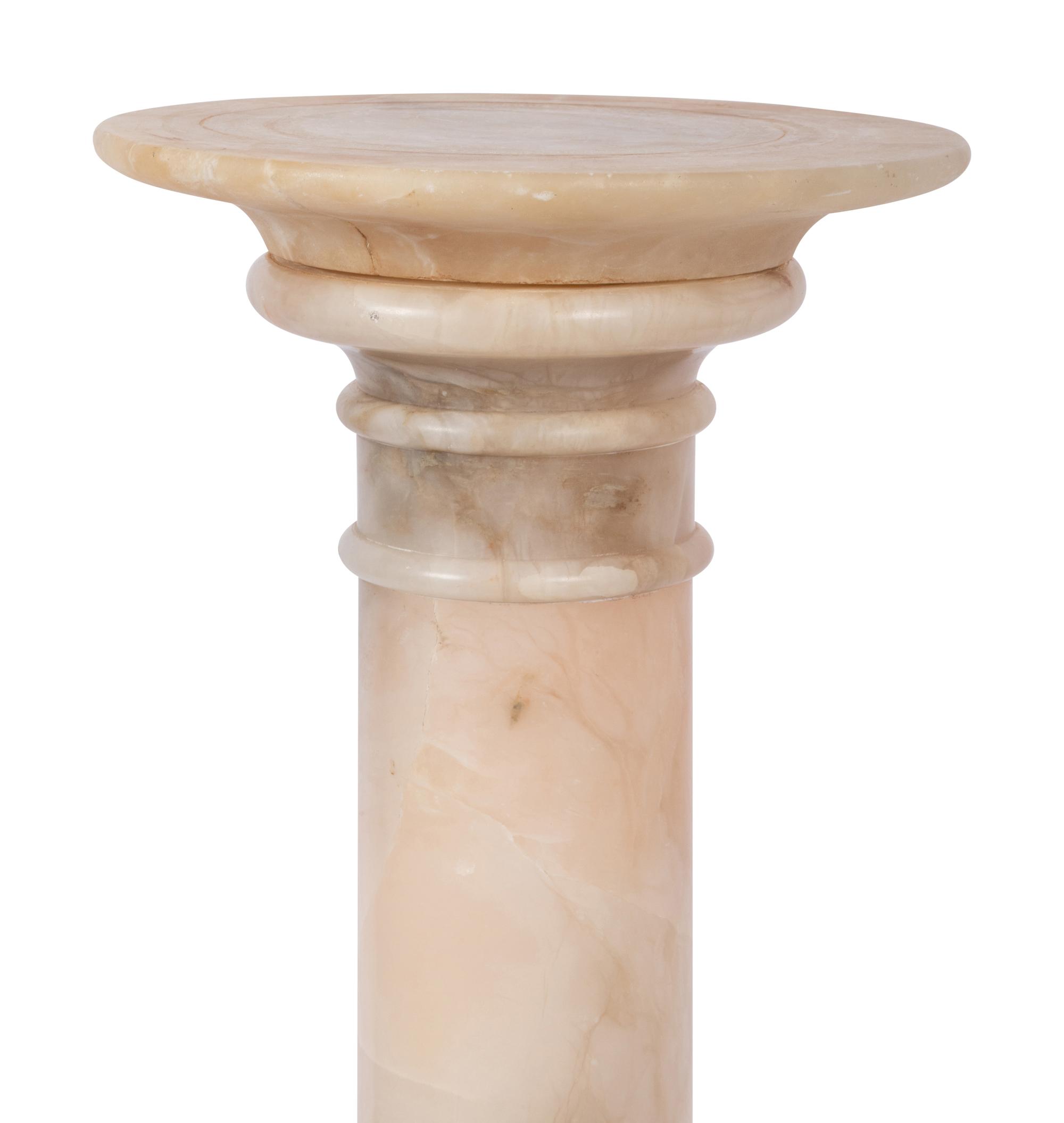 A Continental Marble Pedestal