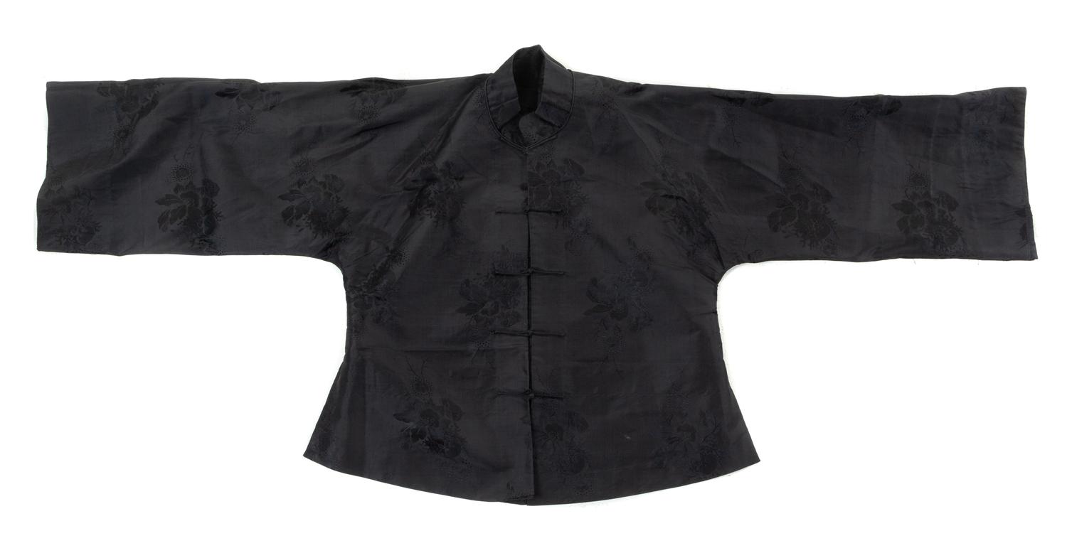 Three Embroidered Silk Textiles