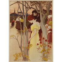 Georges De Feure | Paul Balluriau (Dutch, 1868-1943) | French, 1860-1917) — The Knight's Return and Crepsucule (two works)