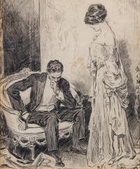 Charles Dana Gibson, (American, 1867-1944), The Confession