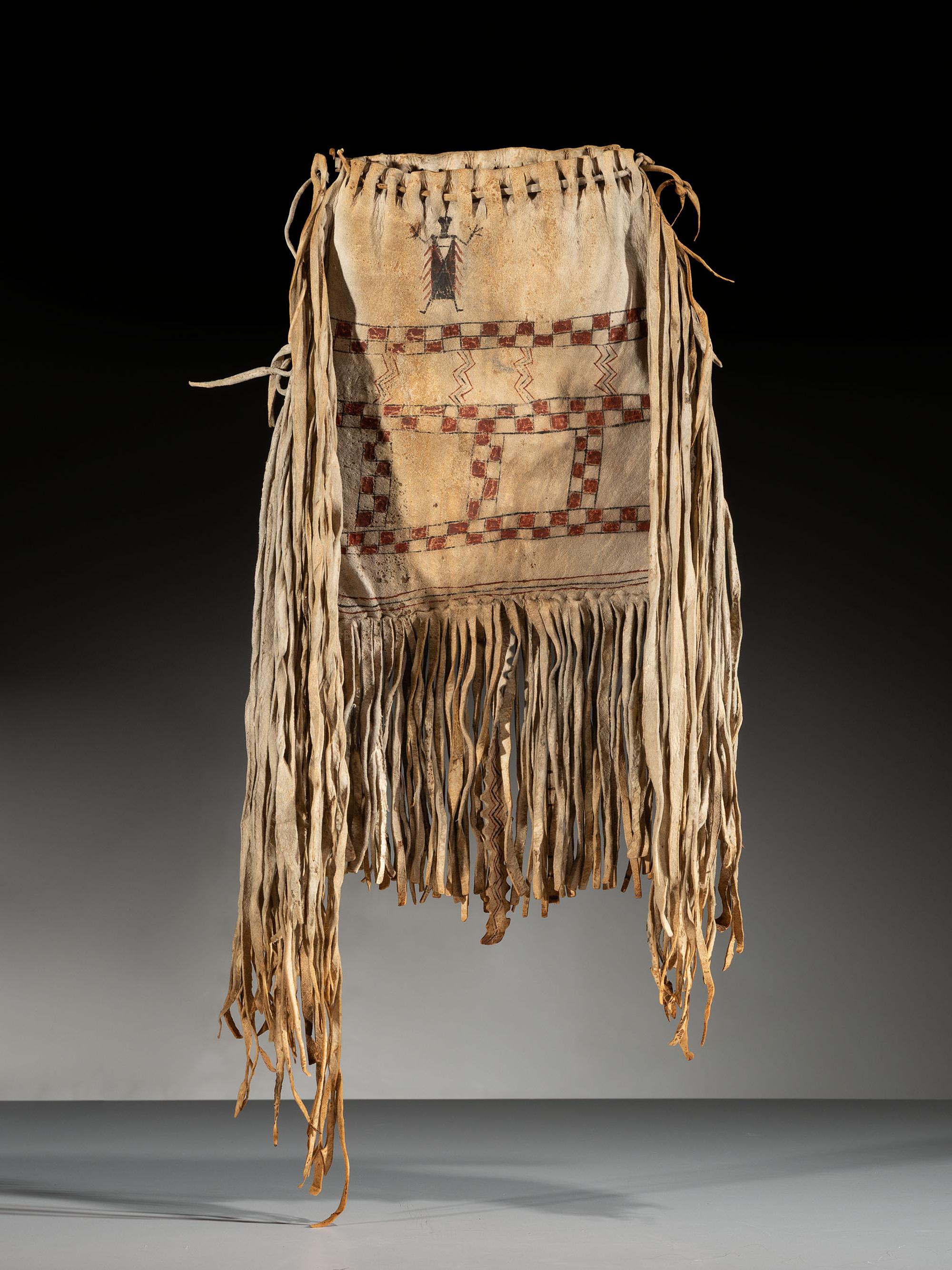 Apache Painted Hide Bag