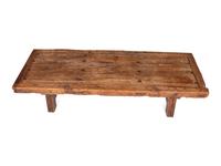 A Rustic Hacienda Style Door Converted to a Low Table