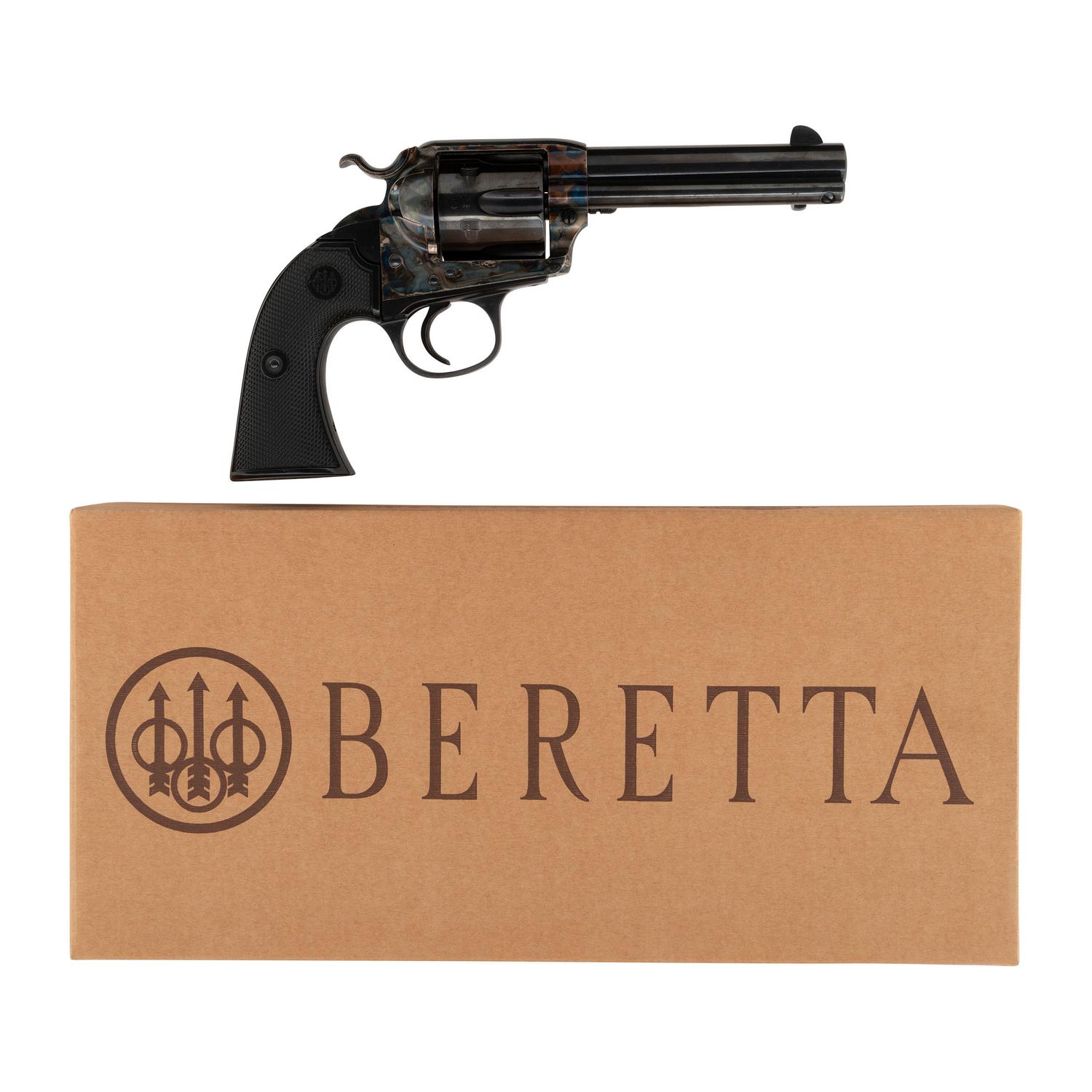 *2 of 2 Consecutively Serial Numbered Uberti-made Beretta Stampede Replica Bisley Revolvers in .357 Magnum